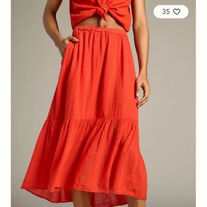 Velvet by Graham & Spencer McKenna Gauze skirt